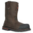 Фото #6 товара Hoss Cartwright II Wellington Soft Toe WP Mens Brown Extra Wide Work Boots