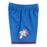 Mens Mitchell & Ness NBA SWINGMAN ALTERNATE SHORTS - 76ERS 99-00