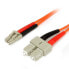 Фото #3 товара StarTech.com Fiber Optic Cable - Multimode Duplex 62.5/125 - LSZH - LC/SC - 2 m - 2 m - OM1 - LC - SC