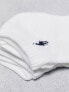 Фото #3 товара Polo Ralph Lauren 6 pack logo socks in white