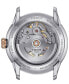 ფოტო #3 პროდუქტის Women's Swiss Automatic Chemin des Tourelles Powermatic 80 Two-Tone Stainless Steel Bracelet Watch 34mm