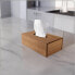 Фото #2 товара Tissue-Box-Halter Braun Rippe Holz