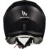 Фото #4 товара MT HELMETS Thunder 3 SV Jet Solid open face helmet