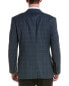 Фото #2 товара Brooks Brothers Classic Fit Wool-Blend Suit Jacket Men's Blue 39Reg