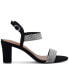 Фото #2 товара Women's Bonitaa Embellished Ankle-Strap Slingback Dress Sandals, Created for Macy's