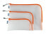 HERMA 20012 - Toiletry bag - EVA (Ethylene Vinyl Acetate) - Orange - Zipper - 200 mm - 260 mm