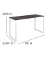 Фото #7 товара Corbin 55" Computer Desk With Open Metal Frame