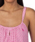 Women's Short Tunnel Neck Strap Nightgown
