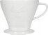 Melitta Melitta porcelanowy dripper do kawy 1x4 - Biały