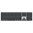 Apple Magic Keyboard mit Touch ID und Ziffernblock"Silber/Schwarz Deutsch Kabellos