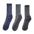 Lee Men's Compression Arch Reinforced Heel & Toe Full Cushion Merino Wool Socks