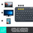 Фото #8 товара Logitech K380 Multi-Device Bluetooth Keyboard - Mini - Беспроводная клавиатура Bluetooth - QWERTY - Серый
