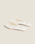 Linen mule slippers