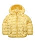 Toddler Girls Lightweight Puffer Jacket 2T-4T Yellow Heart, 2T - фото #1