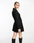 Фото #3 товара Vero Moda tailored blazer mini dress in black