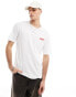 Фото #2 товара GANT surf logo back print t-shirt relaxed fit in white