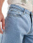 DTT rigid straight fit jeans in light stone