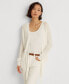 ფოტო #1 პროდუქტის Linen-Blend Sweater