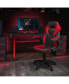 Фото #3 товара Gaming Desk And Racing Chair Set With Cup Holder And Headphone Hook