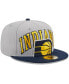 Фото #2 товара Men's Gray, Navy Indiana Pacers Tip-Off Two-Tone 59FIFTY Fitted Hat