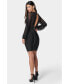 Фото #2 товара Women's Bandage Sparkle Skirt Dress