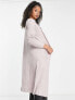 Vero Moda Tall longline cardigan in pink