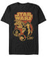 Star Wars Men's Classic Retro Han Solo Team Short Sleeve T-Shirt Черный, S - фото #1