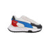 Puma Wild Rider Rollin' Ac Lace Up Infant Boys White Sneakers Casual Shoes 3820
