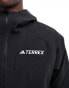 adidas Terrex outdoors waterproof jacket in black