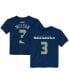 Фото #1 товара Big Boys and Girls Seattle Seahawks Mainliner Name and Number T-shirt - Russell Wilson