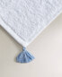 Фото #12 товара Pack of hand towels with tassels (pack of 3)