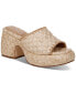 Фото #1 товара Women's Ilyse Platform Woven Stitched Sandals