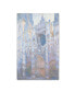 Фото #1 товара Claude Monet 'Rouen Cathedral West Facade 1894' Canvas Art - 24" x 16"