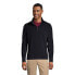 School Uniform Men's Lightweight Fleece Quarter Zip Pullover Jacket