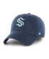 Men's Navy Seattle Kraken Classic Franchise Flex Hat