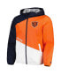 Men's Navy/Orange Chicago Bears Bill Full-Zip Jacket