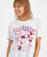 ფოტო #3 პროდუქტის Juniors' Mickey & Friends Cotton Crewneck Tee