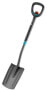 Gardena 17020-20 - Drainage shovel - Stainless steel - Black - D-shaped - Monotone - 126 cm