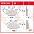 Фото #2 товара TRW Allround Sym SB 125 Ni Wolf 11 organic rear brake Pads