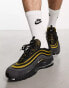 Nike Air Max 97 trainers in black and university gold