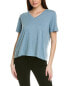 Фото #1 товара Топ Eileen Fisher Neck Aqua