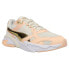 Puma XRay Millenium Shine Lace Up Womens Size 5.5 M Sneakers Casual Shoes 38495 Beige, Gold, Orange - фото #2