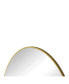 Фото #2 товара 28" Wall Mounted Gold Circular Mirror, For Bathroom, Living Room, Bedroom Wall Decor