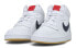 Nike Court Borough Mid "White Obsidian" GS Sneakers