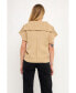 ფოტო #3 პროდუქტის Women's Zip Mock Neck Vest