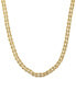 ფოტო #1 პროდუქტის Polished Double Row Rope Link 18" Chain Necklace in 14k Gold