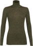 Dilling Women's Merino Wool Turtleneck Shirt