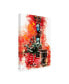 Фото #2 товара Philippe Hugonnard NYC Watercolor Collection - Red Facade Canvas Art - 15.5" x 21"