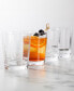 Фото #7 товара Cambron Optic Double Old-Fashioned Glasses, Set of 4