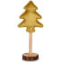 Christmas Tree Polyester Golden Wood 9,5 x 32 x 13 cm (12 Units)